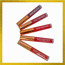 Load image into Gallery viewer, &quot;The Reds&quot; Kollection Long Lasting Liquid Matte Lip Paints
